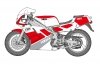 Hasegawa 21517-BK17 Yamaha TZR250 (3MA) (1989) 1/12
